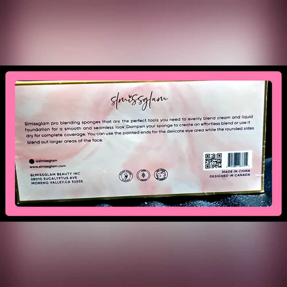 Slmissglam Trio Sponge Set🌺 #Beauty #Sponge #Makeup 💖✨😊